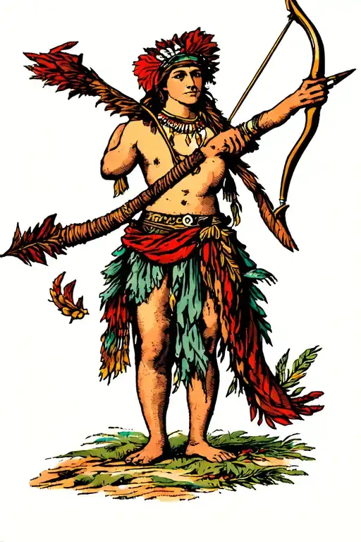 Ekl With Bow And Arrow