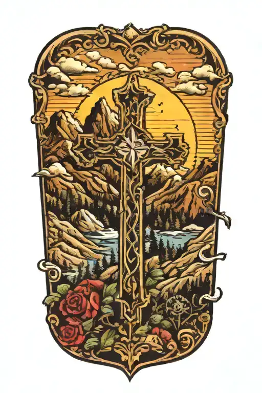 Cross Surrounded My Mountain