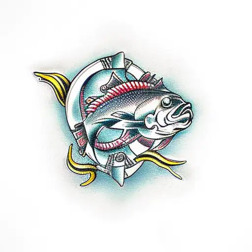 Fish And Scorpion Ring