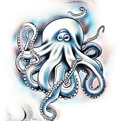 Octopus In Diving-suit