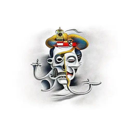 Creepy In The Style Of Salvador Dali