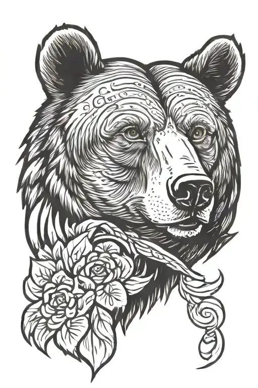 Bear Head Sleeve