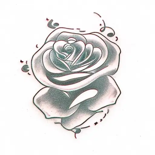 Traditional Black Rose