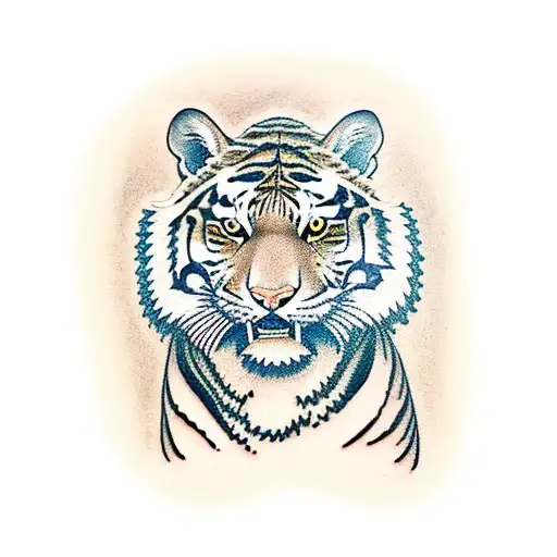 Tiger On A Record Player