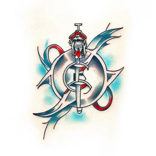 Thank God For Jesus In Infinity Symbol