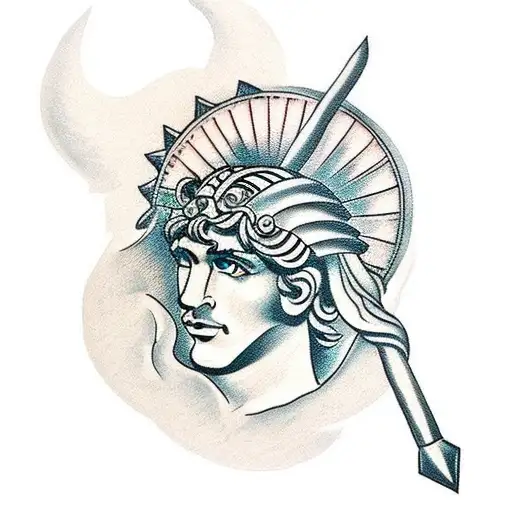 Greek God And Spartan