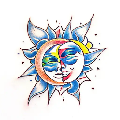 A Sun And A Moon Separate