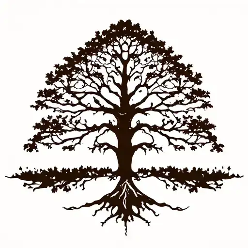 Family Tree Silhouette