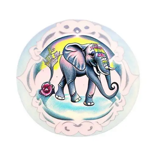 Elephant Cirque Old School