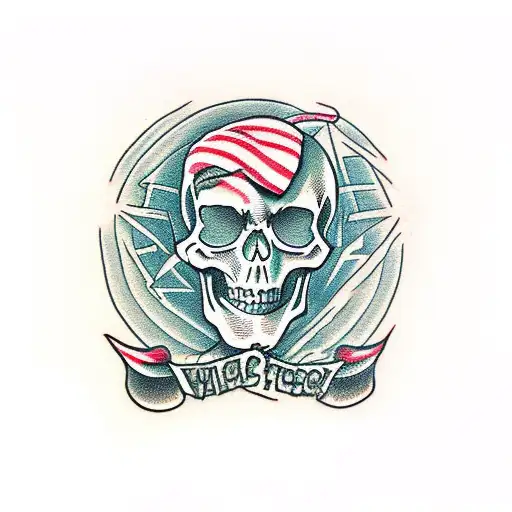 Skeleton Holding The World