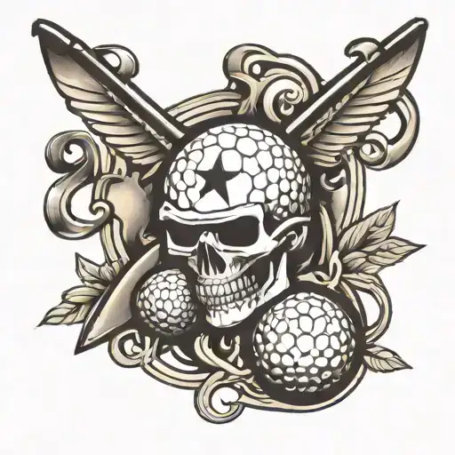 Reeky Golf Mk4 Tattoo Design