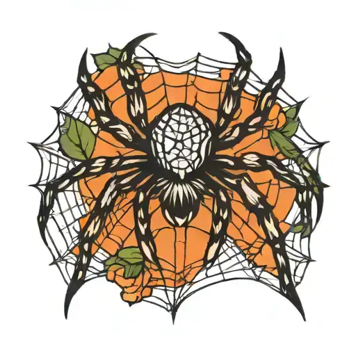 Spider And Spiderweb