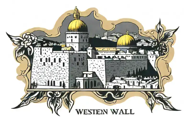 Western Wall In Jerusalem
