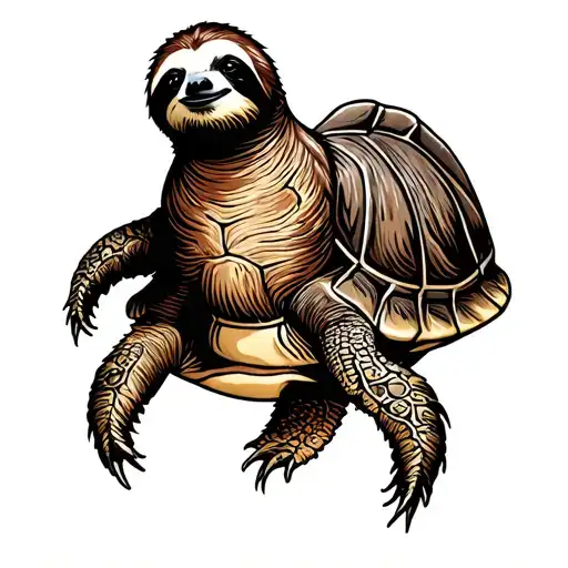 Sloth And Turtle