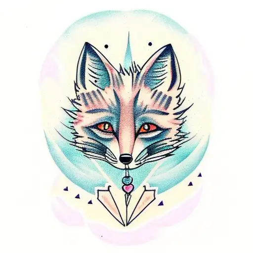 Girly But Scary Fox In A Field