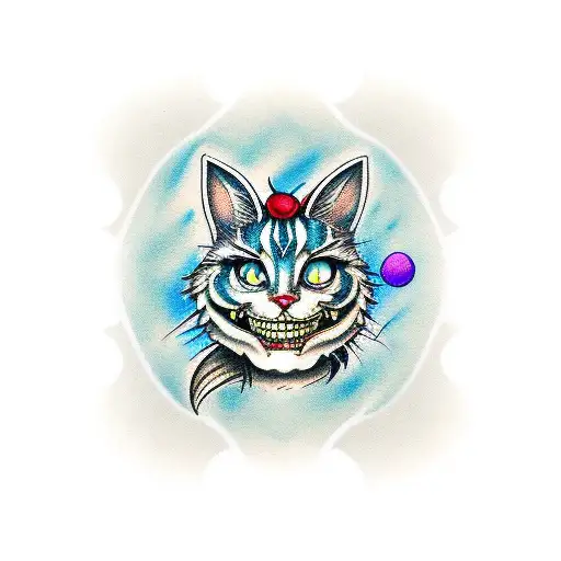 American Mcgee Alice Cheshire Cat With Earring