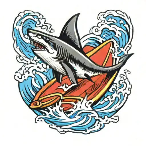 Shark Surfer