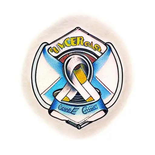 Combine Esophageal Cancer Ribbon With Bladder Cancer Ribbon