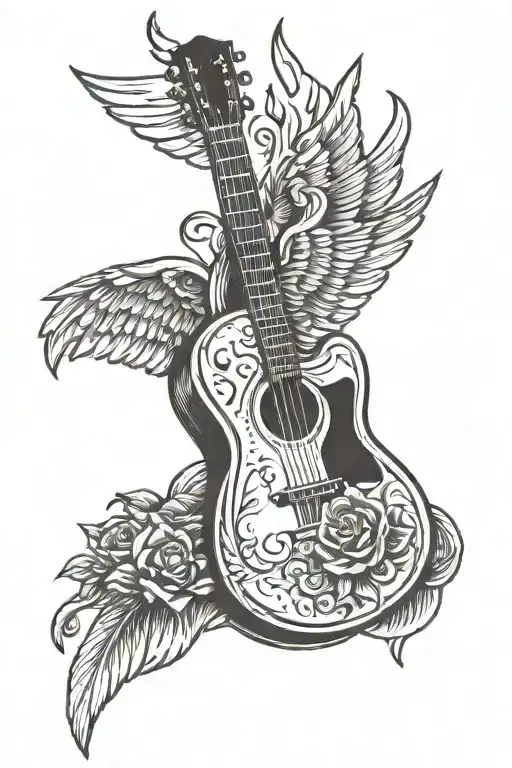 Guitar And Wings