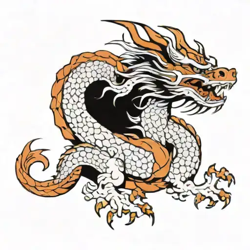 Haku Dragon From The Anime