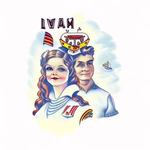 Scale With The Names Of David And Laura As Parents And Ivan And Marta As Children