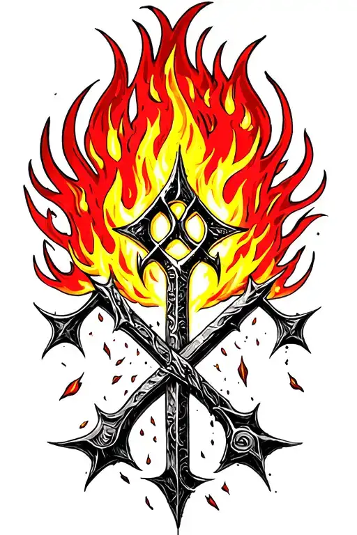 Symbol Of Destruction Skyrim Magic Fire