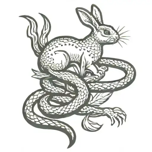Rabbit Killing Snake Intertwined