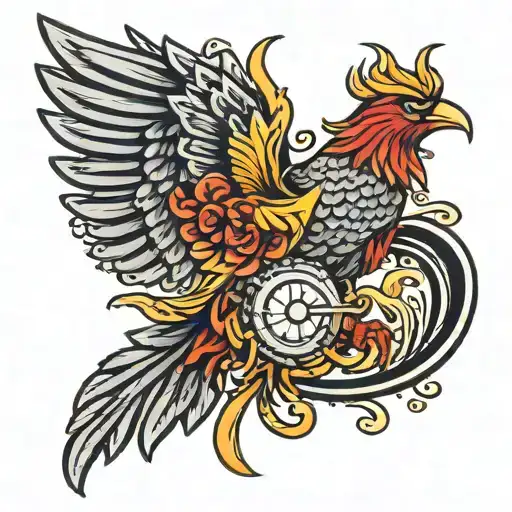 Phoenix With Electrical Plug