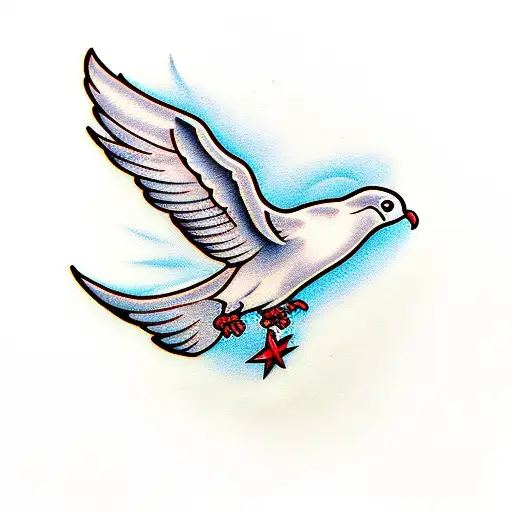 Dove With Earth