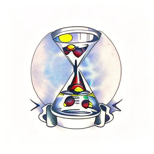 Hourglass Showing My Life