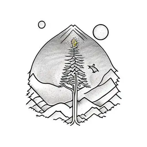 Mountains Tree Of Life