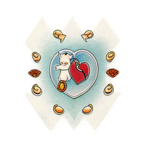 Mom Tattoo But Peanut Instead Of A Heart