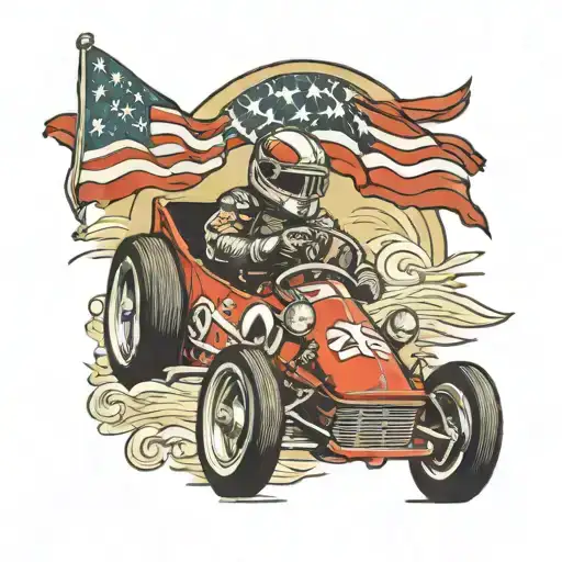 Tq Can Am Midget Race Car