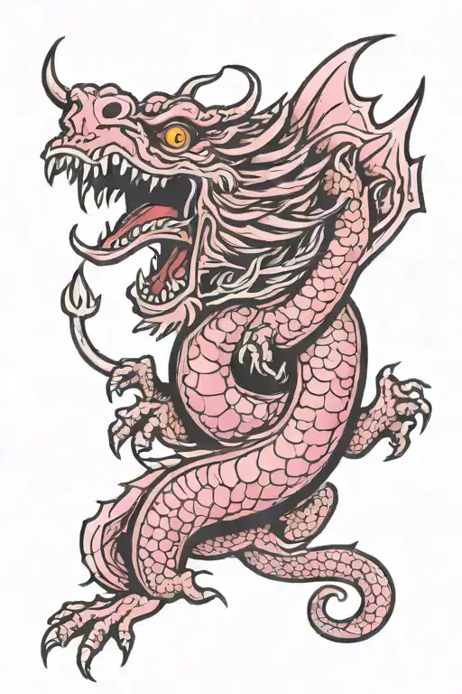 Pink Dragon