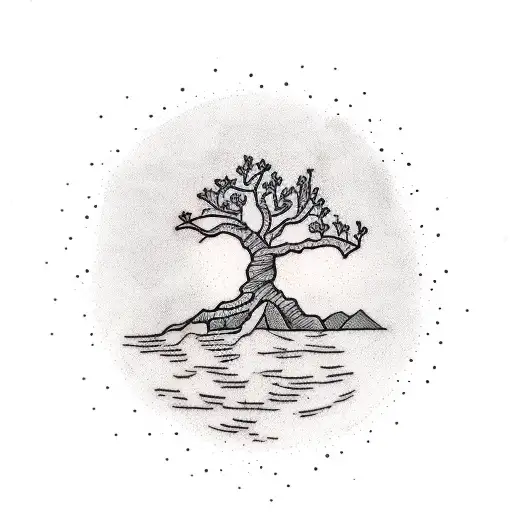 Simple Tree With No Branches