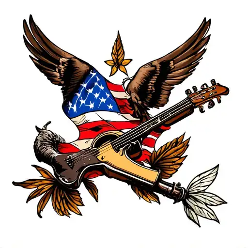 Traditional Americana Tribute To Father