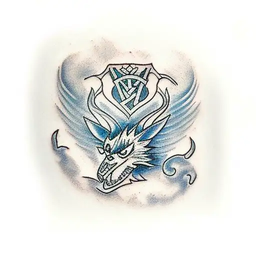 Norse Tattoo With A Triathlon Theme