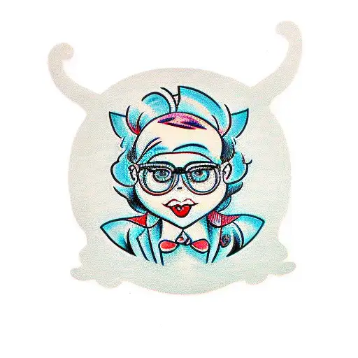 Glasses Girl Monkey
