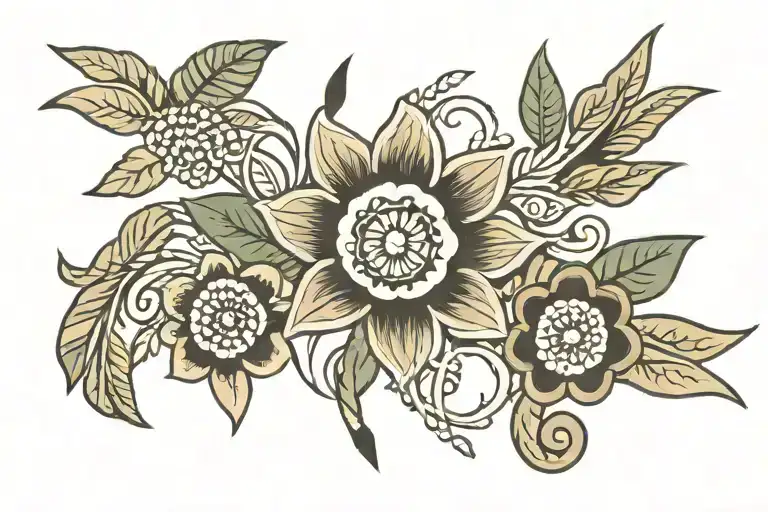 Ojibwe Floral Patterns