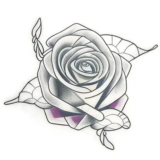 All Seeing Eye Roses Hourglass