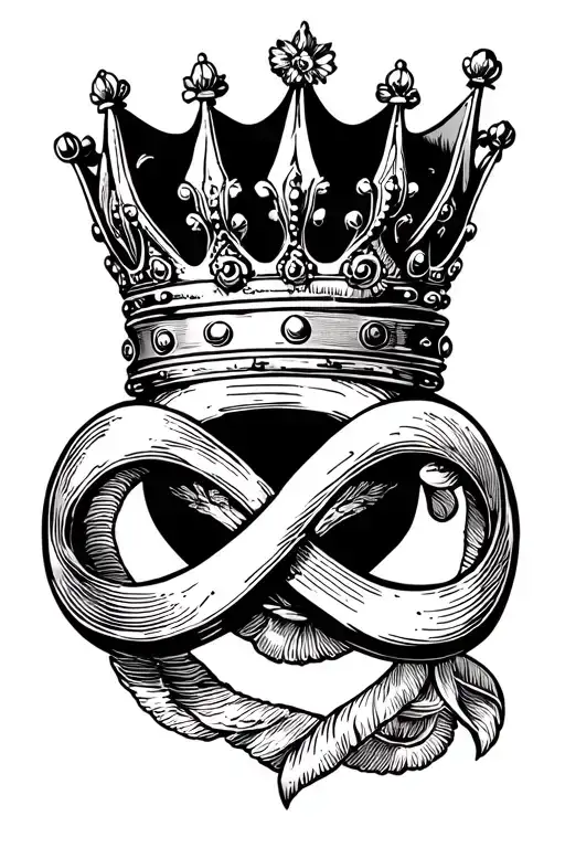 Infinity Crown With W