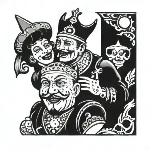 Group King And Jester