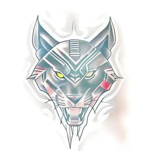 Black Panther Animal Head