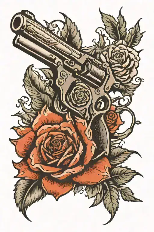 Gun And Rose