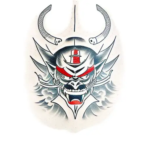 Evil Samurai Mask