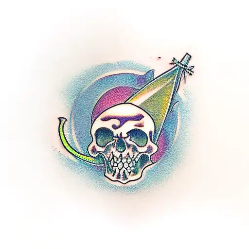 Dagger Thru An Apple