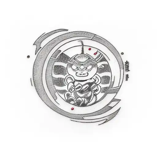 Dragon Ball Z With Record Vinyls Incorporated Into It