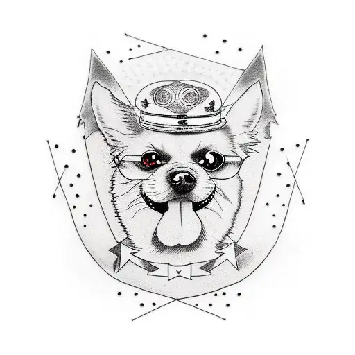 Mittelspitz Dog Remixing Music In Front Of Dj Table