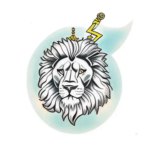 Greek Gods And Lion