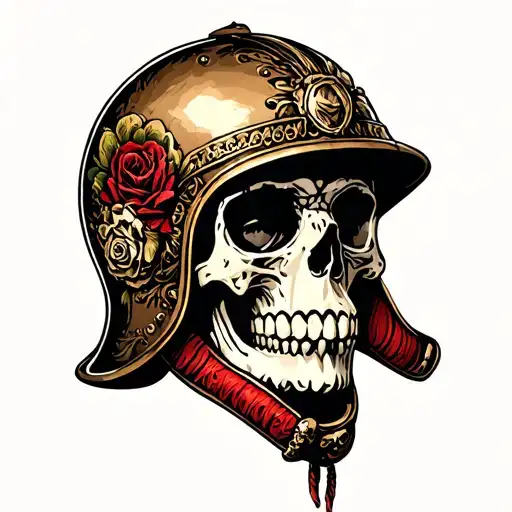 Skull Qesring Helmet